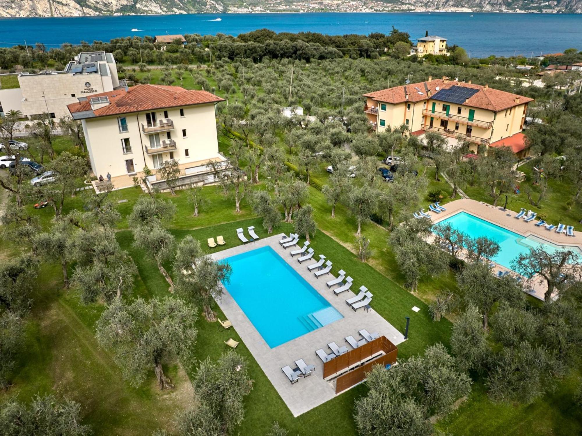 Hotel Garni Orchidea Malcesine Exterior foto